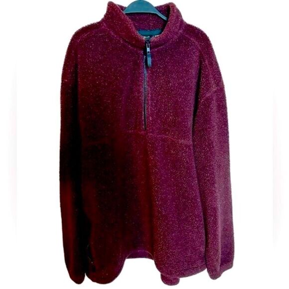 Eddie Bower Winter Fleece Pullover Men’s Size XL Tall - Picture 2 of 6